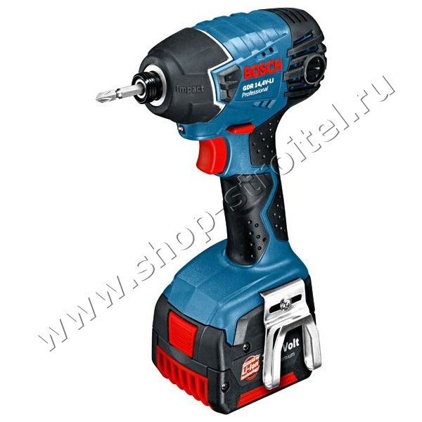 Увеличенная фотография Аккумуляторный гайковерт Bosch GDR 14,4 V-Li (L-BOXX)